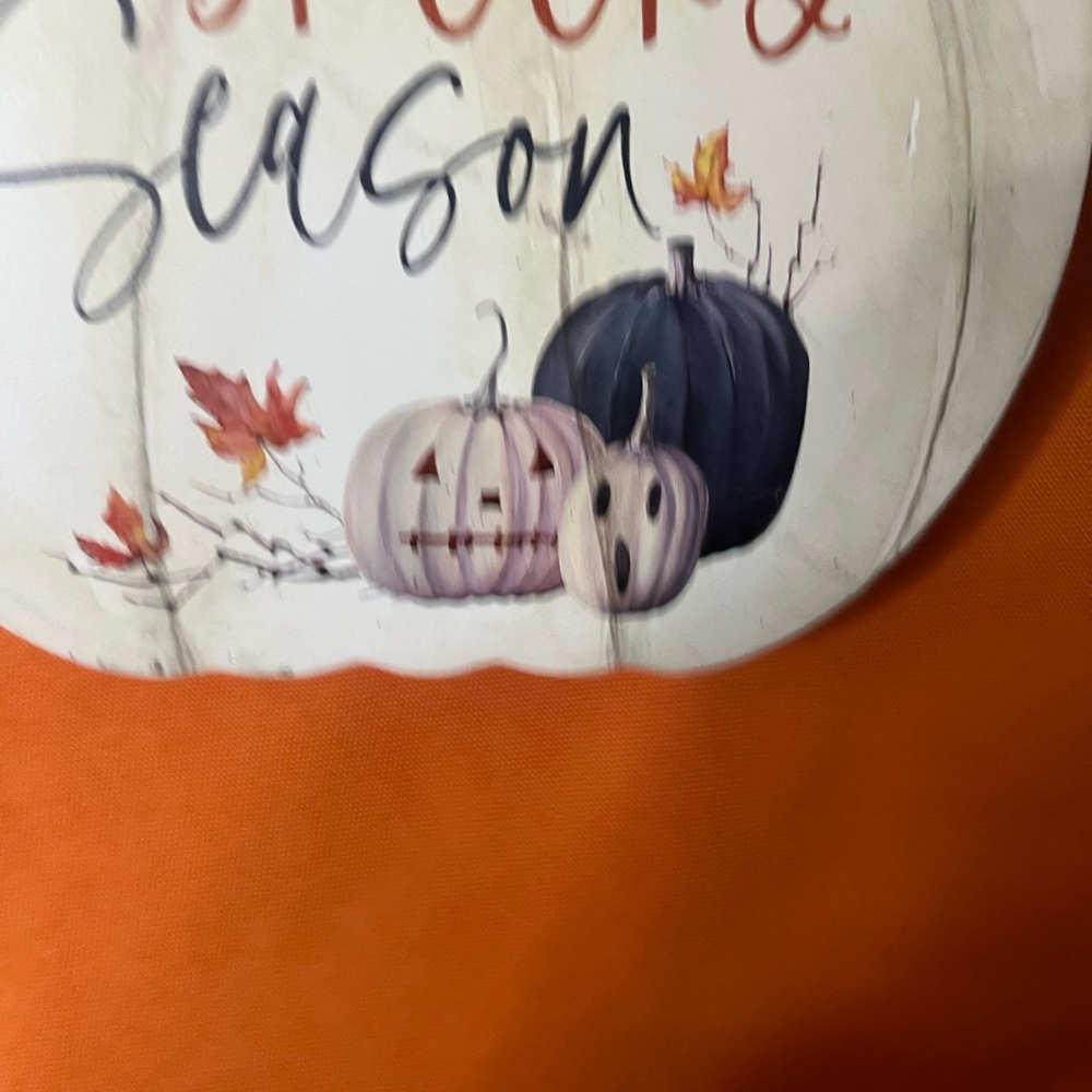6/$25 Festive Pumpkin Wall Art for Halloween - Picture 9 of 10